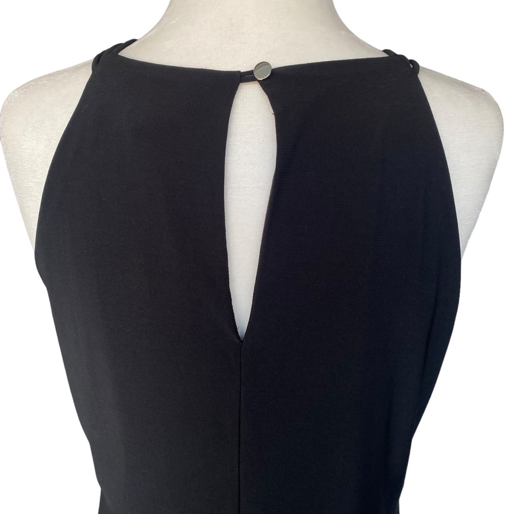 White House Black Market Black Studded Tank Blouse Small - Picture 8 of 14